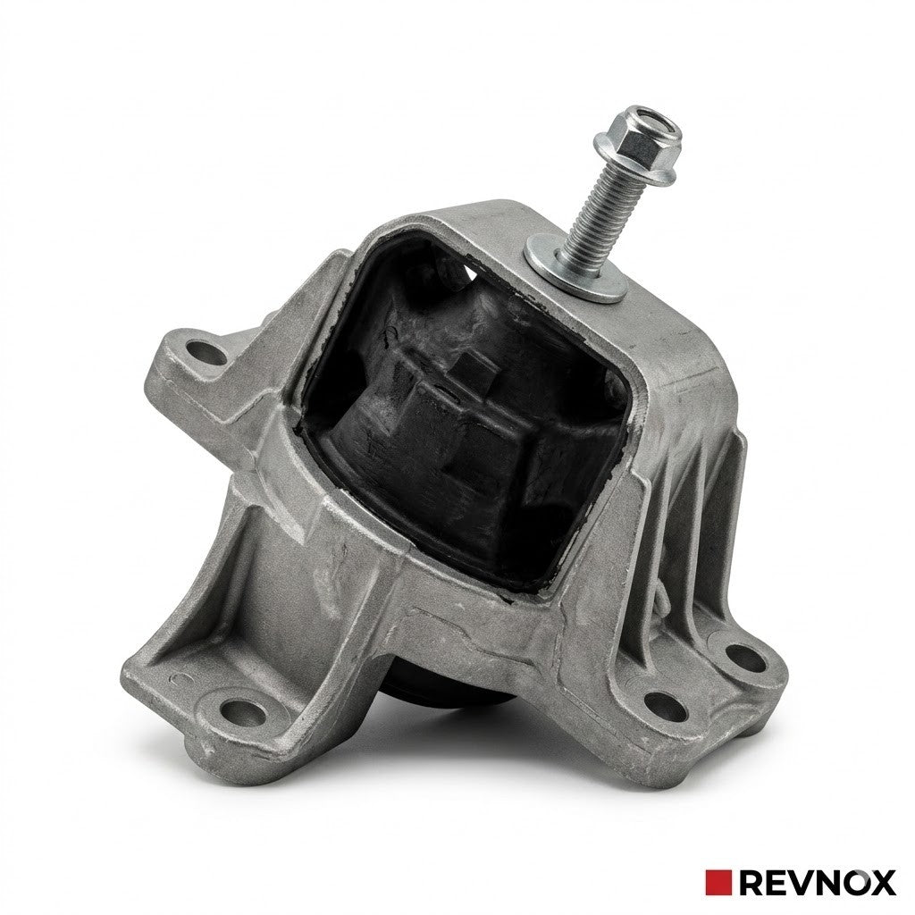 Revnox 2017-2024 Chevy Blazer Traverse Buick Enclave Cadillac XT5 XT6 GMC Acadia front transmission mount, OEM 84557964, 3.6L V6, studio product photo
