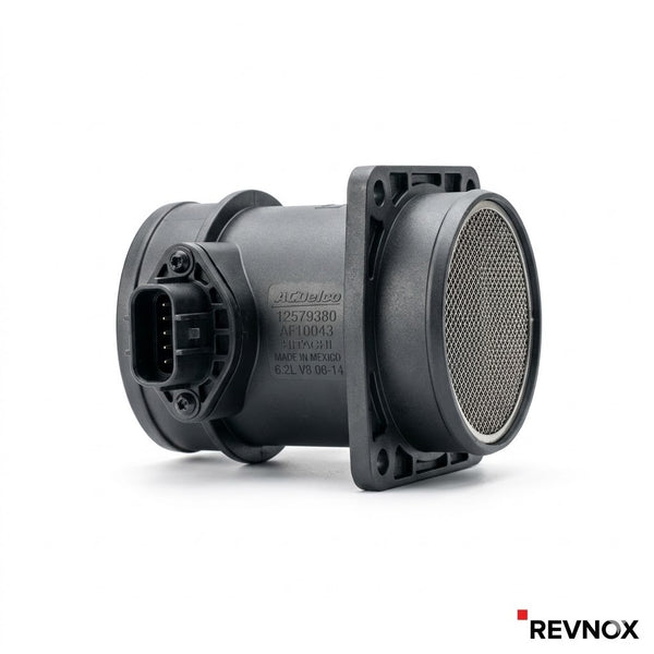 Revnox 2006-2014 Cadillac Escalade CTS Mass Air Flow MAF sensor, OEM 23256991 / 213-4343, studio product photo